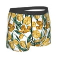 thumbnail image 3 of Naloa Yellow Tulips Print Mens Underwear - Boxers for Men, Classic Briefs for Men, 3 of 9