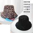 thumbnail image 4 of CoCopeanut Fashion Leopard Reversible Female Bucket Hat Hip Hop Women Summer Hat Outdoor Cap Fishing Lady Panama Casual Female Cap Sun Hat, 4 of 6