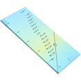 thumbnail image 3 of Miangastore Sewing Ruler Acrylic Creating Hemline Sewers 1Pcs 5.5x2.5in, 3 of 8