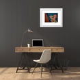 thumbnail image 3 of Frontline 14x12 White Modern Wood Framed Museum Art Print Titled - Orange Mums, 3 of 4