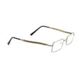 thumbnail image 2 of Gold & Wood Monturesd Rectangular Eyeglass Frames 47mm Antique Silver/Brown, 2 of 3