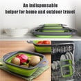 thumbnail image 4 of Colador Plegable Cesta De Colador Organizador De Lavado De Frutas Con Mango Escurridor De Verduras Utensilios De Cocina Sweethay HA023129-00, 4 of 7