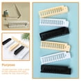 thumbnail image 3 of BRIGHTFUFU 3pcs Travel Hair Brush Collapsible Anti-static For Daily Use White Plastic, 3 of 8