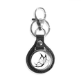 thumbnail image 1 of simple vintage flying black key link chain keyholder finder hook metal, 1 of 3