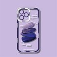 thumbnail image 1 of Funda de teléfono con paisaje Natural para iPhone, carcasa a prueba de golpes, color púrpura, azul, atardecer, nieve, montaña, 14, 13, 12, 11 Pro Max, XR, X, XS, 1 of 4