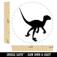 thumbnail image 2 of Velociraptor Dinosaur Solid Self-Inking Rubber Stamp Ink Stamper - Brown Ink - Medium 1 Inch, 2 of 7