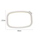 thumbnail image 3 of Coofit Embroidery Hoop Creative Adjustable Plastic Cross Stitch Hoop Embroidery Frame, 3 of 6