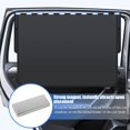 thumbnail image 4 of 2PCS Car Window Shades, Magnetic Double Layer Side Sun Shade Cover Blocks Heat and UV Rays, Automotive Sunshade Privacy Curtain for Kids, Baby, Universal Vehicles (Back) - Rear, 4 of 6