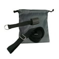 thumbnail image 1 of Puerta de Camilla para piernas Correa Danza Flexibilidad Estirar cinturón y bolsa de transporte - Negro, 1 of 8