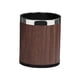 thumbnail image 5 of Papelera de madera con Vetas Soledad 10 L Plata Vertical, 5 of 10