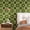 Colorful3, variant on Blue toile landscape pattern wallpaper.Classical French vintage aesthetic style.Suitable for indoor walls or cupboards.Durable home decor peel and stick wallpaper.