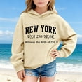thumbnail image 3 of Girls Pullover Hoodie Soft Cozy Sweatshirt For Everyday Casual Wear And Outdoor Activities With Cute Design, 3 of 3