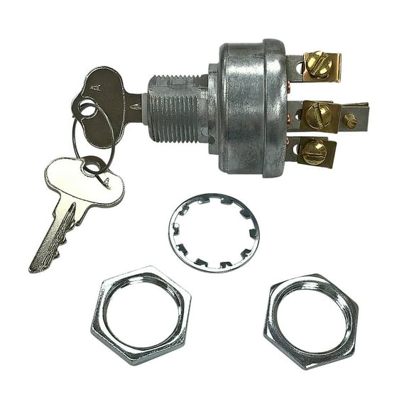 O.E.M. Ignition / Key Switch w/ 2 Keys Fits Case Tractor A59693