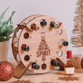 thumbnail image 4 of Calendario de Adviento de Navidad, estante para botellas de vino con forma de árbol de Navidad, Cuenta Atrás para almacenamiento de cerveza y vino, adornos navideños, 4 of 4
