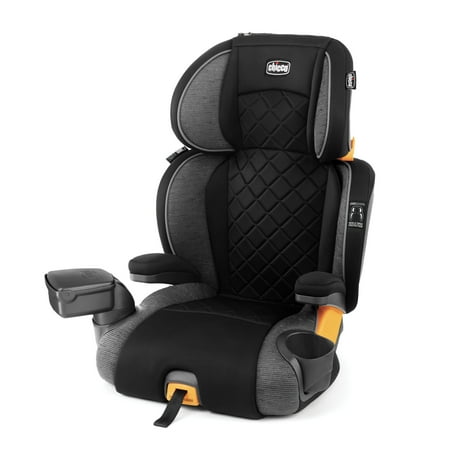 UPC: 0049796611557 | Chicco KidFit Zip Plus 2-in-1 Belt Positioning Booster Car Seat – Taurus (Black/Grey)
