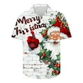 thumbnail image 5 of Elvqul Shirts for Men Graphic Cute Christmas Vacation Mens Shirts Short Sleeve, 5 of 5