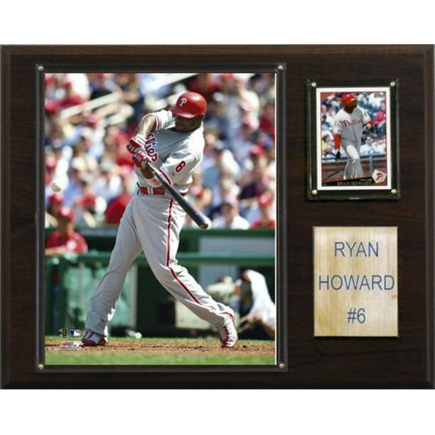 C&I Collectables MLB Ryan Howard Philadelphia Phillies Player Plaque
