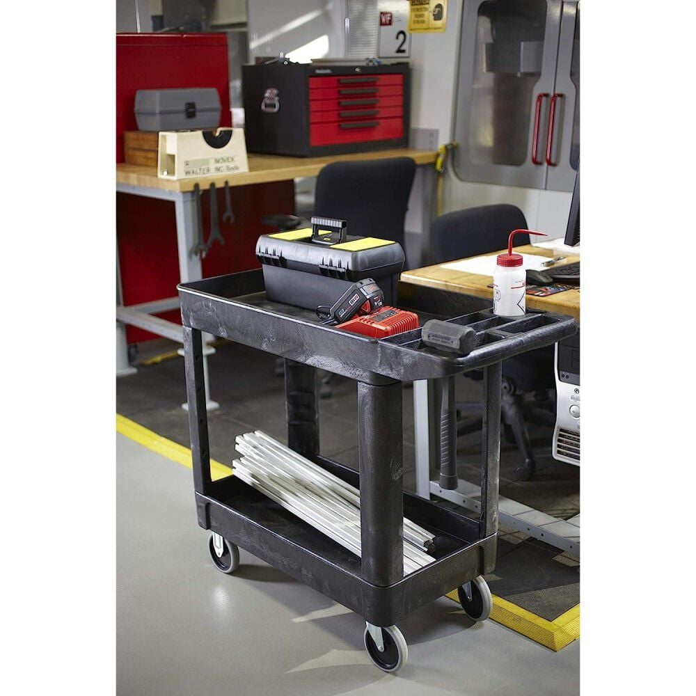 17.13 in. x 21.5 in. x 7 in. Undivided 7.6 Gallon Bus/Utility Box - Gray