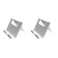 thumbnail image 2 of braveheart Phone Storage Rack Foldable for Ultra Sturdy Tablet Desk Stand Universal Hand Plastic Bracket Dormitory Travel Accessories white 1pcs 2Set, 2 of 6