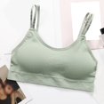 thumbnail image 2 of Sngxgn Women's Sports Bra, Moderate Support, High-impact Sports Bra for Women(Green,One Size), 2 of 9