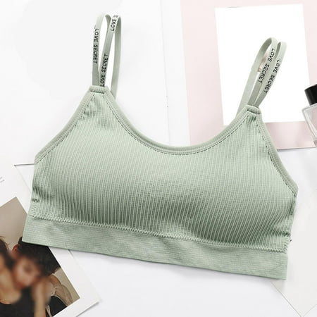 

Noarlalf sports bras for women Women Tube Top Underwear No Steel Ring Sports Bra Women Gather Girls Beautiful Back Suspenders Small Vest Bra tube tops for women