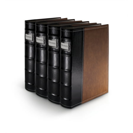 cd dvd italia bellagio storage album binder brown leather stores discs pack