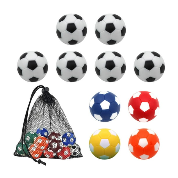 Pelotas de futbolín para suministros oficiales de mesa, accesorio multicolor para recreación 36 cm