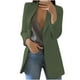 thumbnail image 2 of Puntoco Mujer Blazers Abrigo a prueba de viento Trench Coat Abrigos Otoño Primavera Abrigo Blusa Chaqueta Liquidación Puntoco Puntoco-2039, 2 of 8