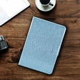 thumbnail image 5 of Dteck Case for iPad Pro 11 Inch (M4) 2024 (5th Gen) Released, Slim Glitter Sparkle PU Leather Hard PC Stand Smart Cover,Blue, 5 of 6