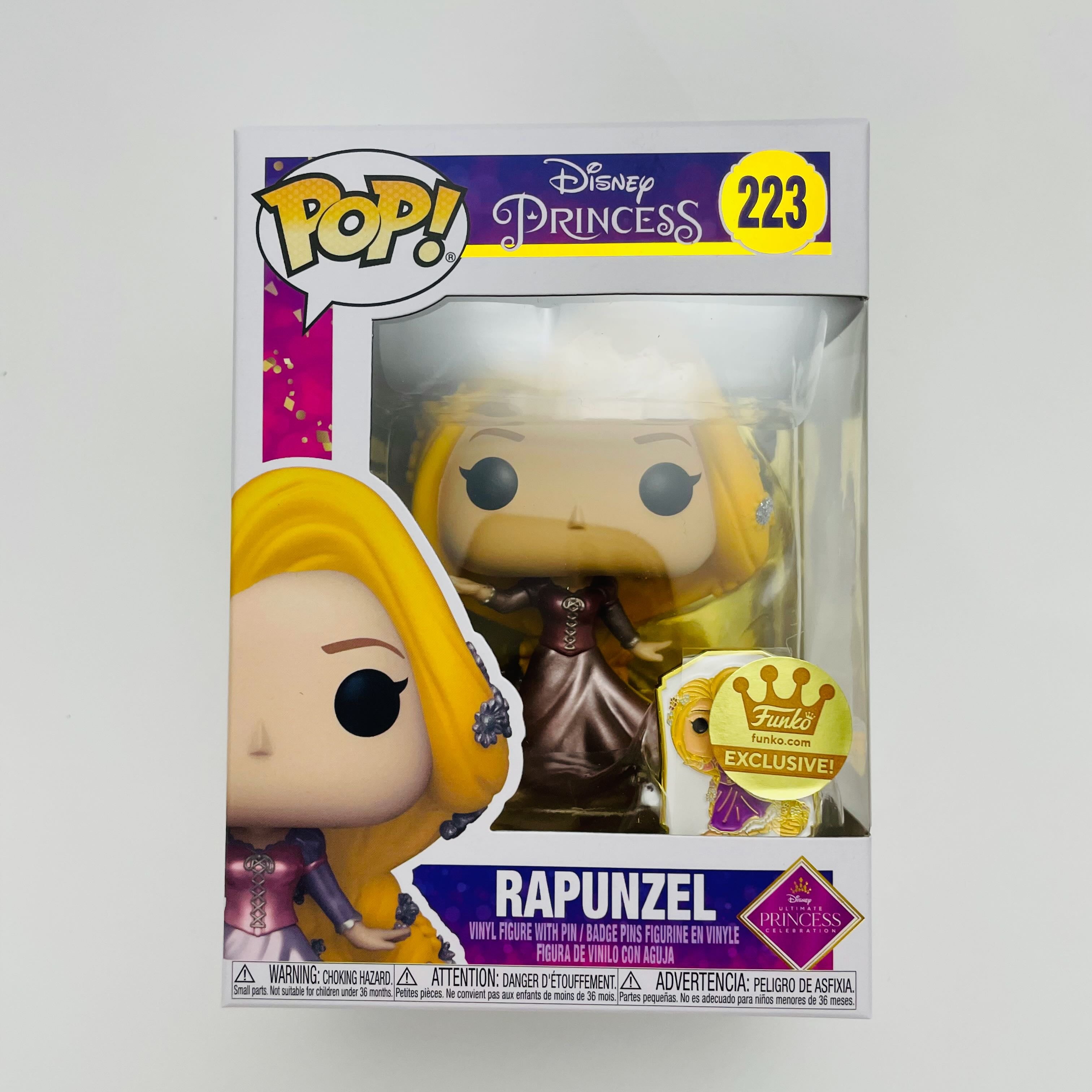 Funko POP Ultimate Princess Collection Rapunzel POP Pin Vinyl