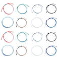 thumbnail image 1 of Paquete de 16 pulseras de cuerda para niñas, pulsera para mujer, pulsera de amistad de verano, tobillera Adepaton BST3002765-4, 1 of 5