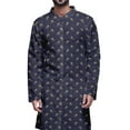 thumbnail image 2 of Atasi Ensemble Kurta Imprimé en Coton pour Hommes, Kurta Pyjama Décontracté de Designer, Vêtements, 2 of 2