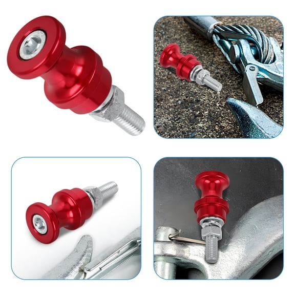 ibasenice Red Steel Winch Hook for Reliable Off-Road Recovery