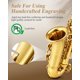 thumbnail image 4 of Eastar AS-Ⅱ Saxofón alto para estudiantes Mi bemol Lacado dorado Saxofón alto para principiantes Kit completo con estuche de transporte Correas para boquilla Soporte para cañas, 4 of 5