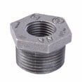 thumbnail image 1 of Buje hexagonal BK Products MPT de 1 pulgada x FPT de 1/2 pulgada, hierro negro, 1 of 2