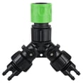 thumbnail image 2 of Adaptable 2pcs 4Way Drip Irrigation Faucet Connector for Various Gardens, 2 of 9
