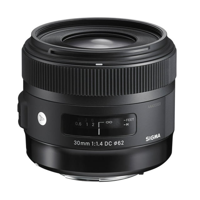 Sigma Objectif Fixe 30mm f/1.4 DC HSM pour Appareils Photo Reflex Numériques Nikon - Version Internationale (Aucune Garantie)