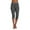 Gray, variant on Ovticza Women's Lightweight Soft Capri Leggings Crop Leggings 3/4 Stretch Yoga Pants Green L