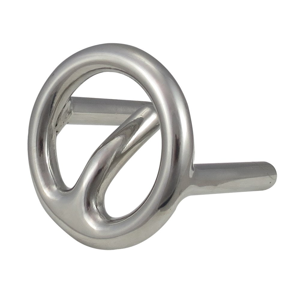 White Water 7767SPE Marine Boat Stainless Transom Ski Tow Hook, No Thread