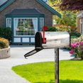 thumbnail image 6 of Welcome Mailbox Covers Magnetic Rustic Wooden Farm Post Box Cover Wrapped Oversize 21x18 in for Garden Yard Decor, 6 of 6