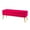 Fuchsia, variant on 45" Velvet Storage Bench Upholstered Tufted End of Bed Bench Bedroom Entryway Mustard