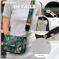 thumbnail image 5 of ZUXONGSY Retro Boho Mandala Butterfly Print Shoulder Handbag for Women Small Crossbody Purse Trendy Satchel with Adjustable Wide Strap for Working Dating, 5 of 7