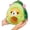 Green/Brown, variant on Pizza Mini Squishable 8 inch by Squishable (103366)