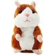 thumbnail image 1 of Talking Hamster Funny Plush Toy Repeats What You Say Animal Toy, 1pc, 1 of 5