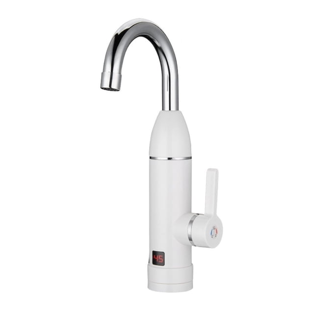 Kitchen Instant Heating Faucet Heater Hot Cold Dual-Use Tankless Water Quickly Heating Tap Shower With LED Display ,Built To Last