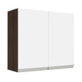 thumbnail image 1 of Alacena 70 cm 2 Puertas Madesa Glamy Marron/Blanco, 1 of 5