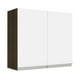 thumbnail image 1 of Alacena 70 cm 2 Puertas Madesa Glamy Marron/Blanco, 1 of 5
