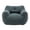 Light Green + Teddy + Foam, variant on FENGFAN White Giant Armrest Bean Bag Chair High Density Memory Foam 37"D x 35"W x 31.1"H Removable Cover 1 Pack