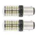 thumbnail image 2 of Turn Signal Light Bulbs 2pcs Canbus Lamp Error Free 2100LM 144SMD 3014 LED Bulbs Car Lights Auto Lamp Bulbs White-1156, 2 of 10