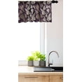 thumbnail image 3 of Ambesonne Art Deco Window Valance, Random Alignment Vintage, 54" X 12", Sepia Dark Purple Cream, 3 of 3
